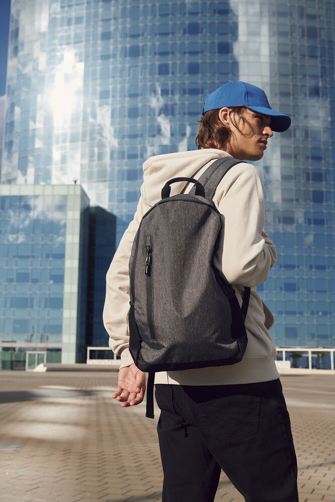 Street Backpack von Clique – Anthracite Melange