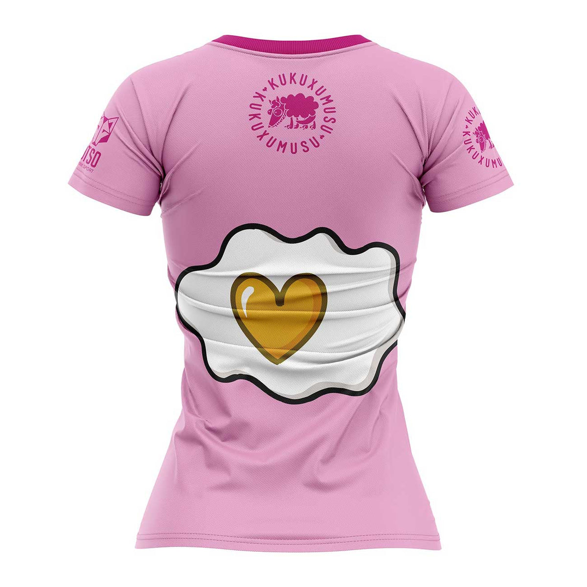OTSO Damen Kurzarm-Funktionsshirt - Kukuxumusu Love – Produktansicht 2