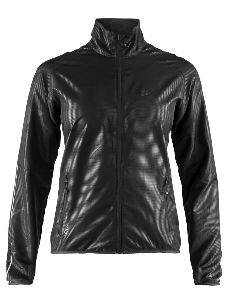 Eaze Jacket W von Craft – Black/Black