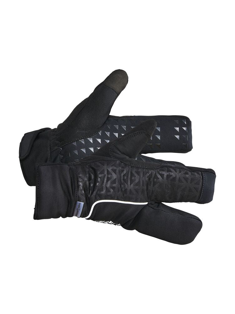 Siberian 2.0 Split Finger Glove von Craft – Flumino/Black