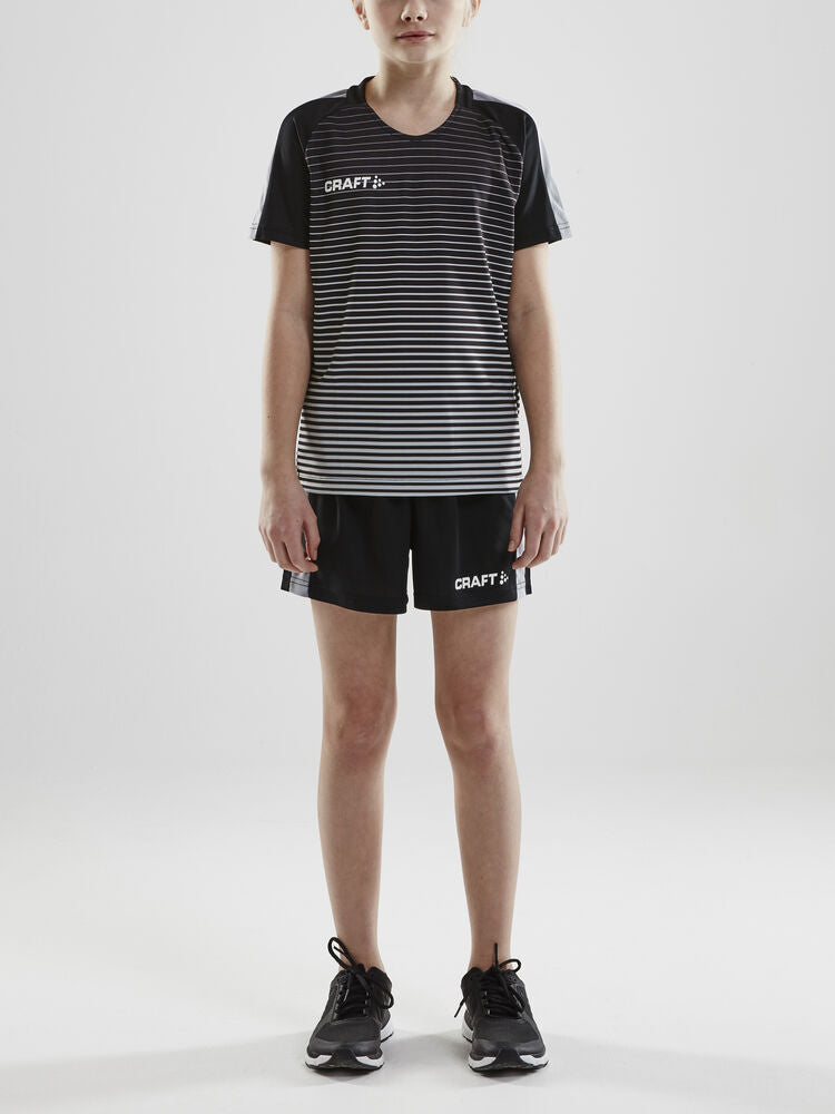 Pro Control Stripe Jersey Jr von Craft – Club Cobolt/Bright Red
