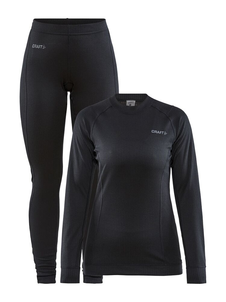 Core Dry Baselayer Set W von Craft – Black