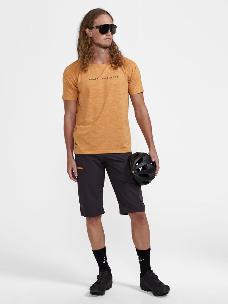 PRO Gravel Shorts M von Craft – Slate