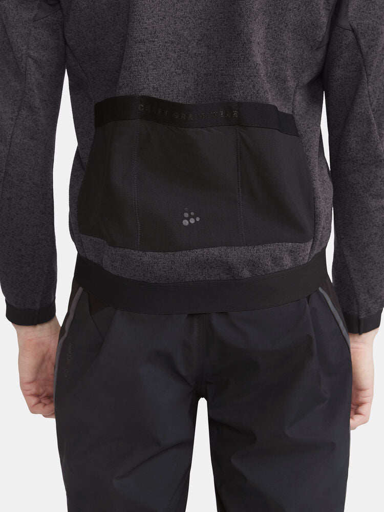 Adv Gravel SubZ Knit Jacket M von Craft – Whale/Melange