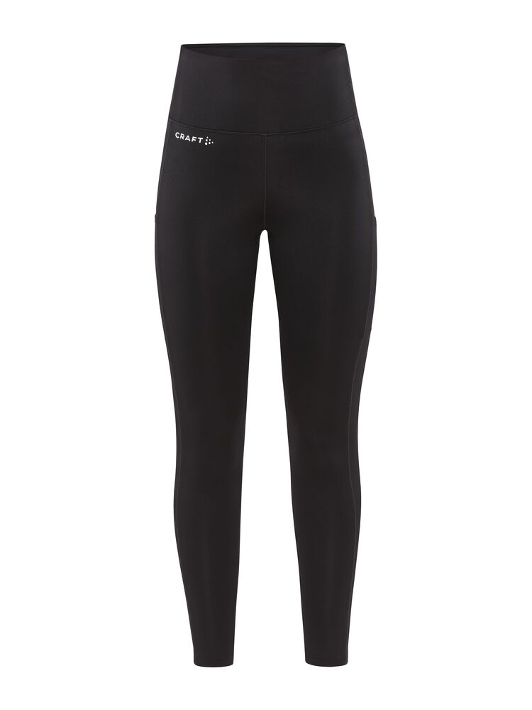 Adv Essence High Waist Warm Tights W von Craft – Dk Plum