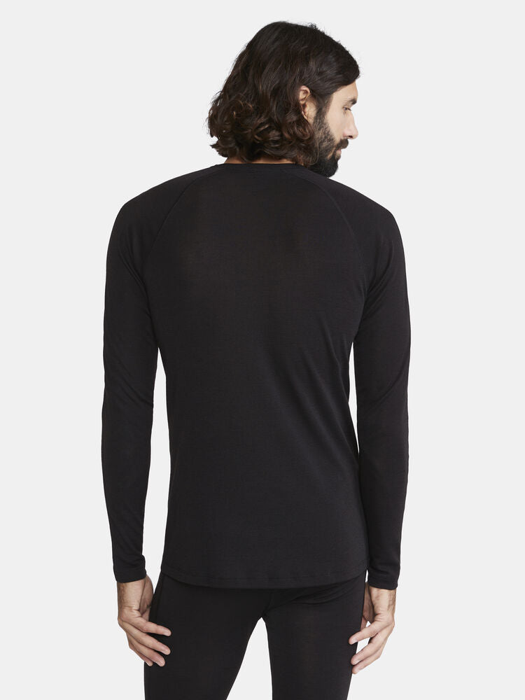 ADV Wool Merino RN LS M - warmer Unterzieher - Langarmshirt - Merinopullover
