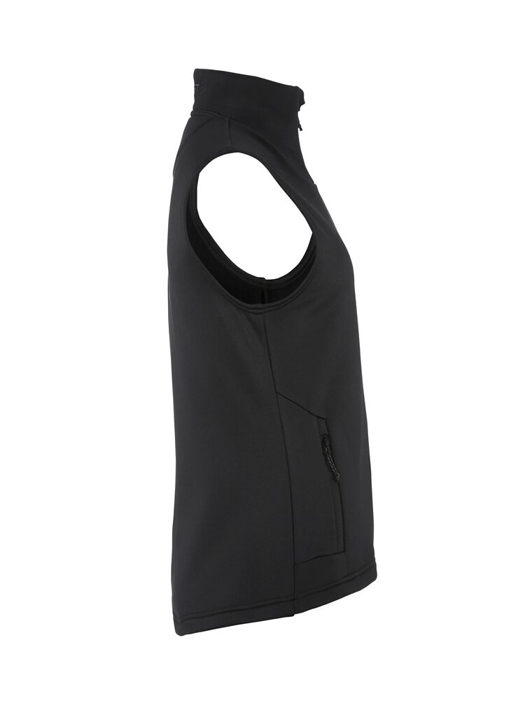 Adv Explore Power Fleece Vest W von Craft – Black