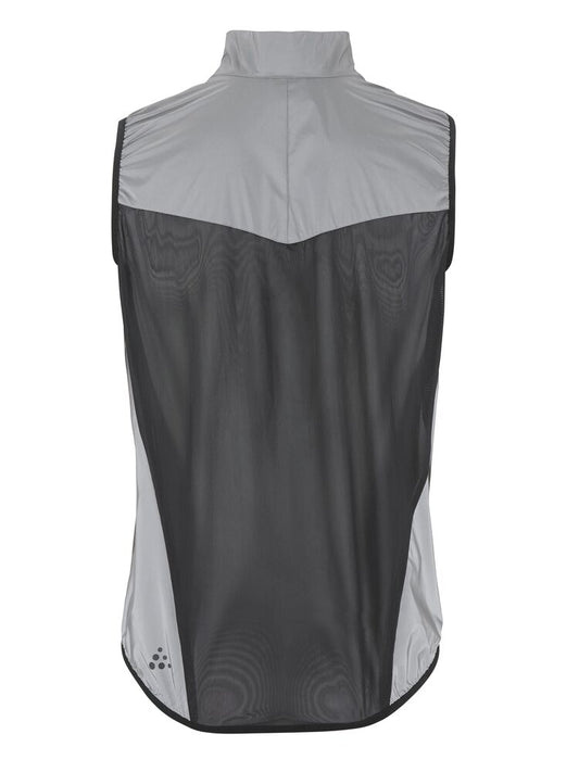 Adv Essence Lumen Wind Vest M - Reflektions-Weste leuchtet im Dunkeln