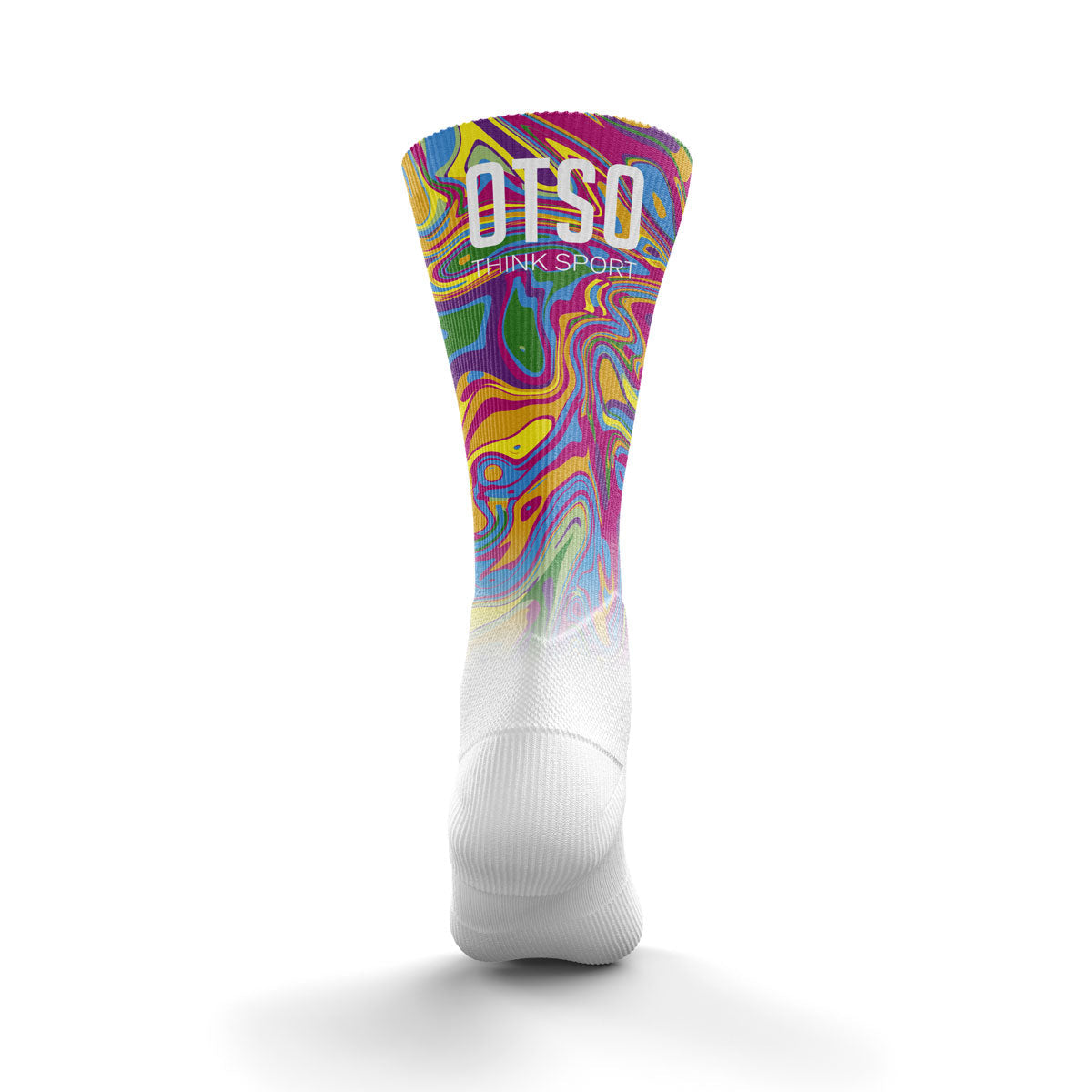 OTSO Sublimierte Sportsocken - Psychedelic – Produktansicht 2