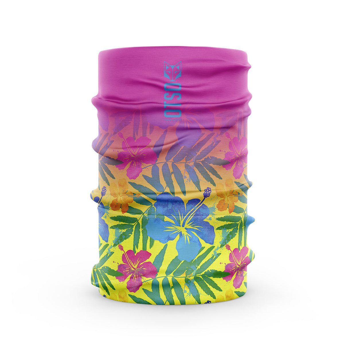 OTSO Multifunktionstuch - Floral Pink – Produktansicht 2