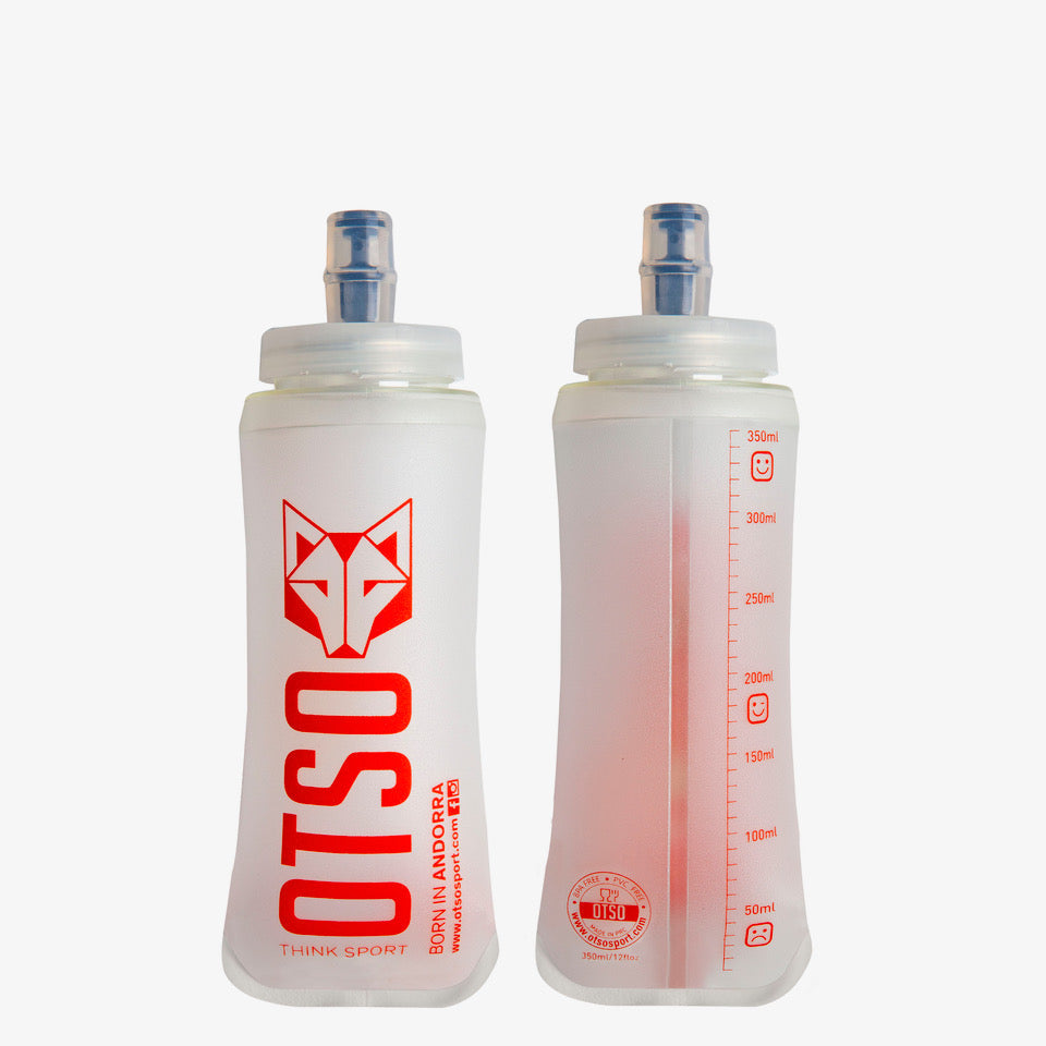 OTSO Faltbare Trinkflasche (Soft Flask) 350 ml – großer Verschluss – Produktansicht