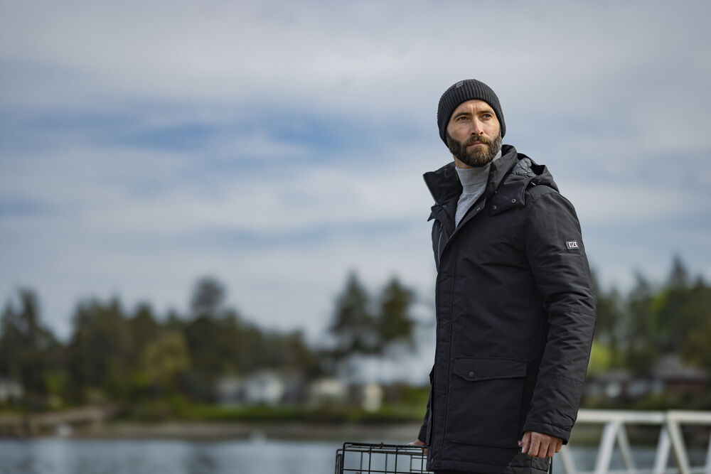 Glacier Peak Jacket Men von Cutter & Buck – Black