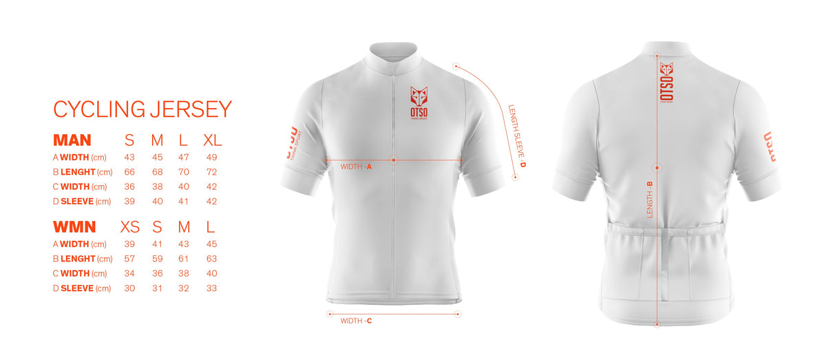 OTSO Damen Kurzarm-Radtrikot - Foc – Produktansicht 3