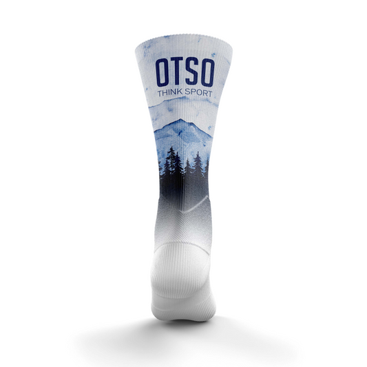 OTSO Sublimierte Sportsocken - Blue Forest – Produktansicht 2