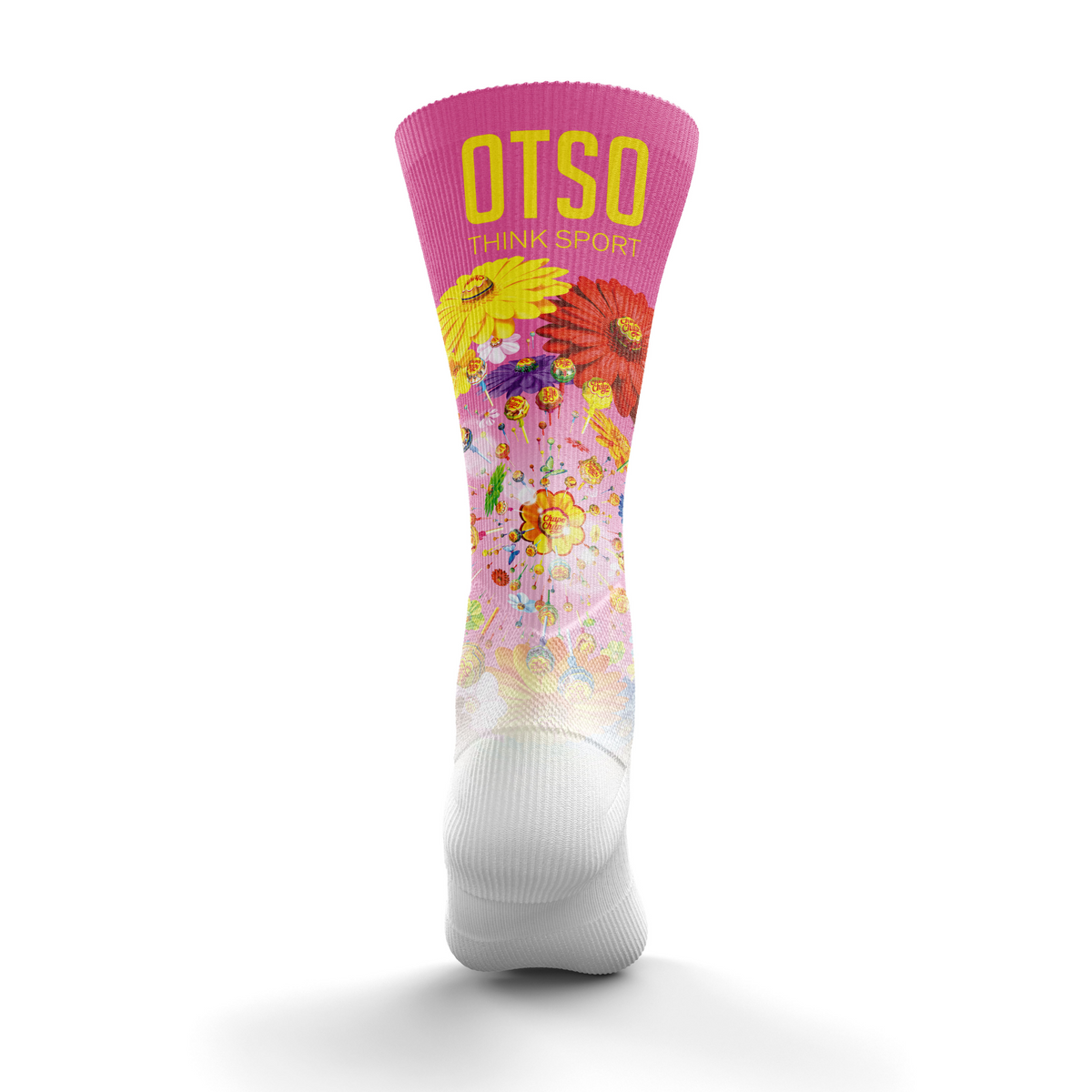 OTSO Sublimierte Sportsocken - Chupa Chups Flavours World – Produktansicht 2