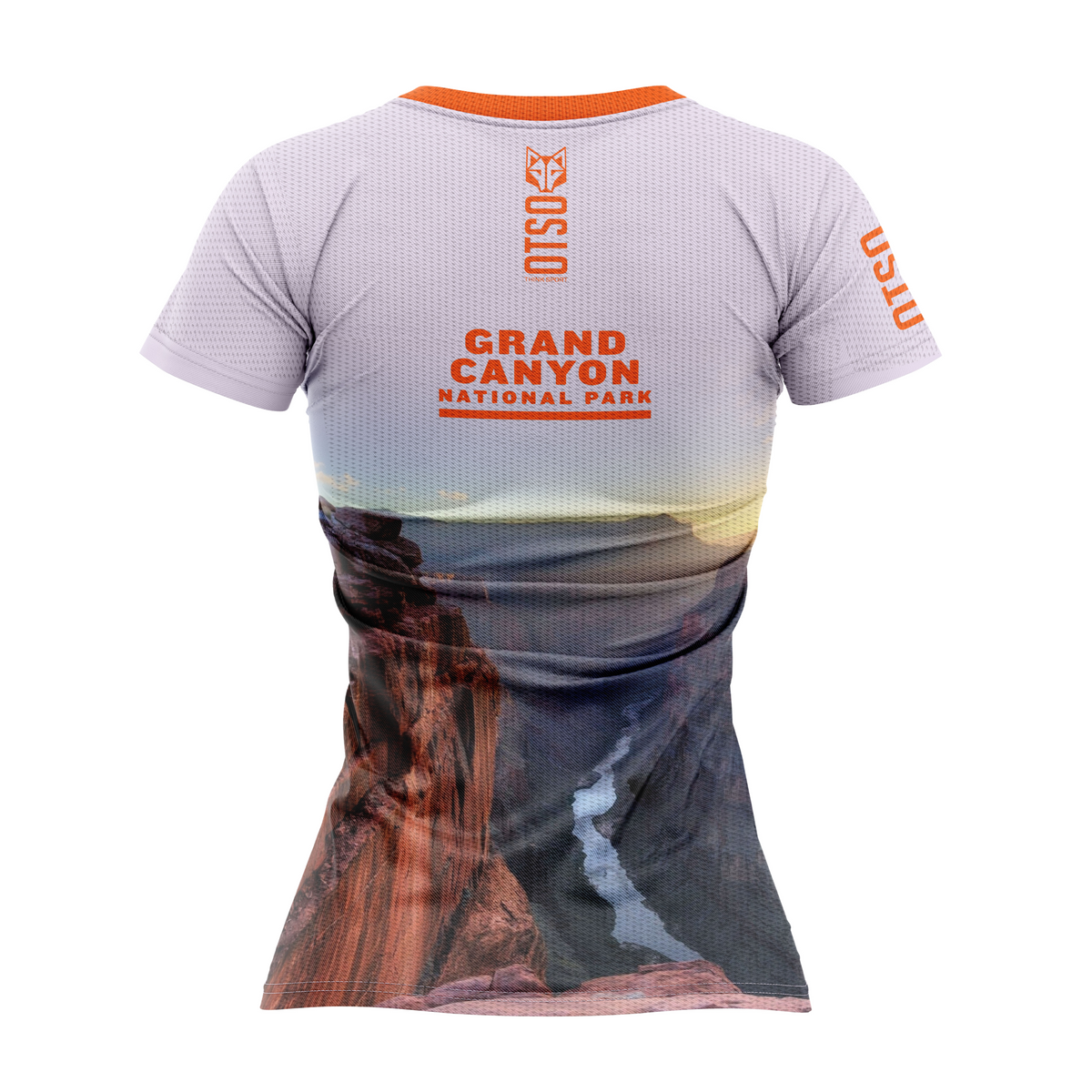 OTSO Damen Kurzarm-Funktionsshirt - Grand Canyon – Produktansicht 2