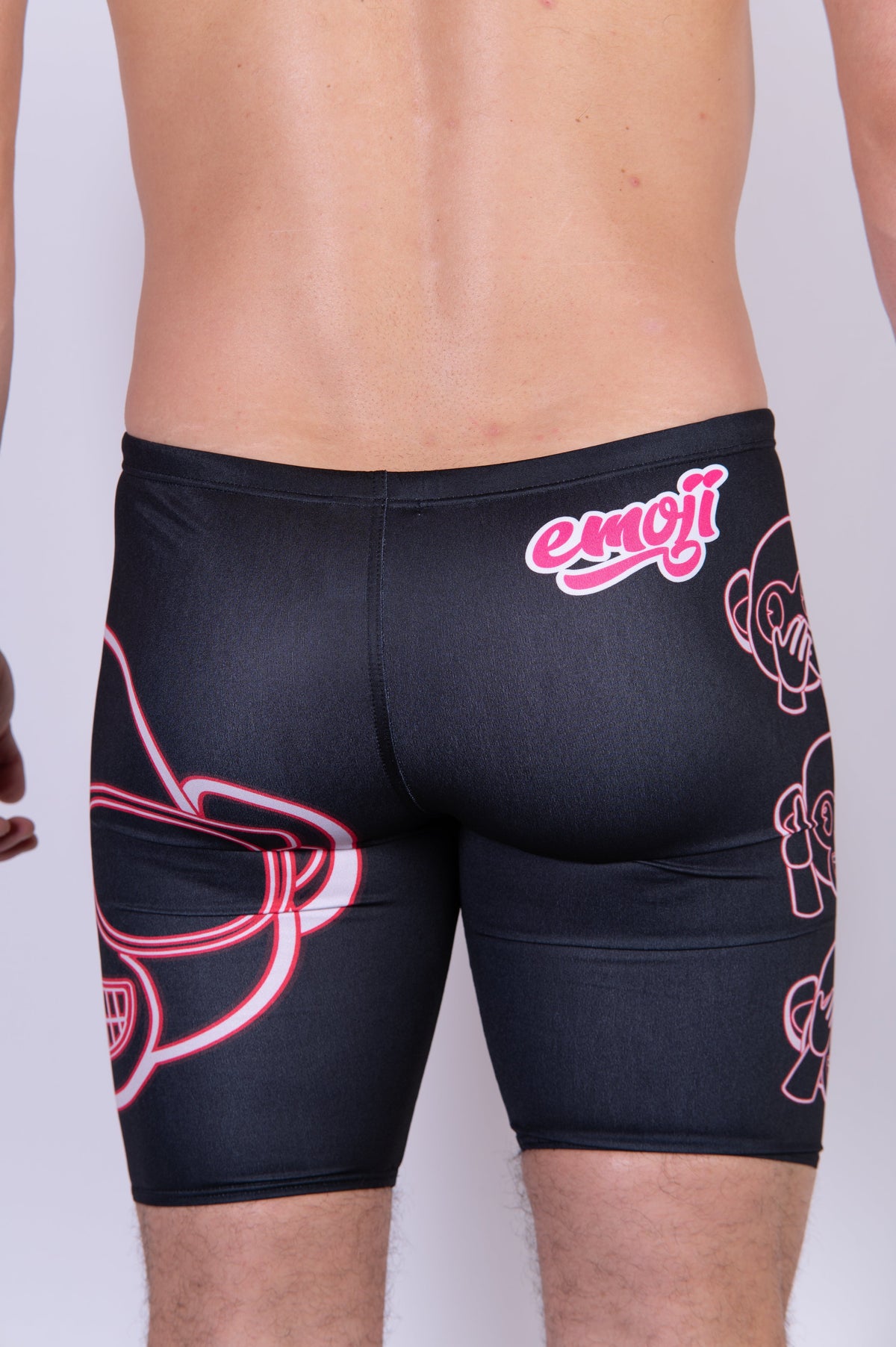 OTSO Jammer-Badehose - Emoji Monkey Neon – Produktansicht 13