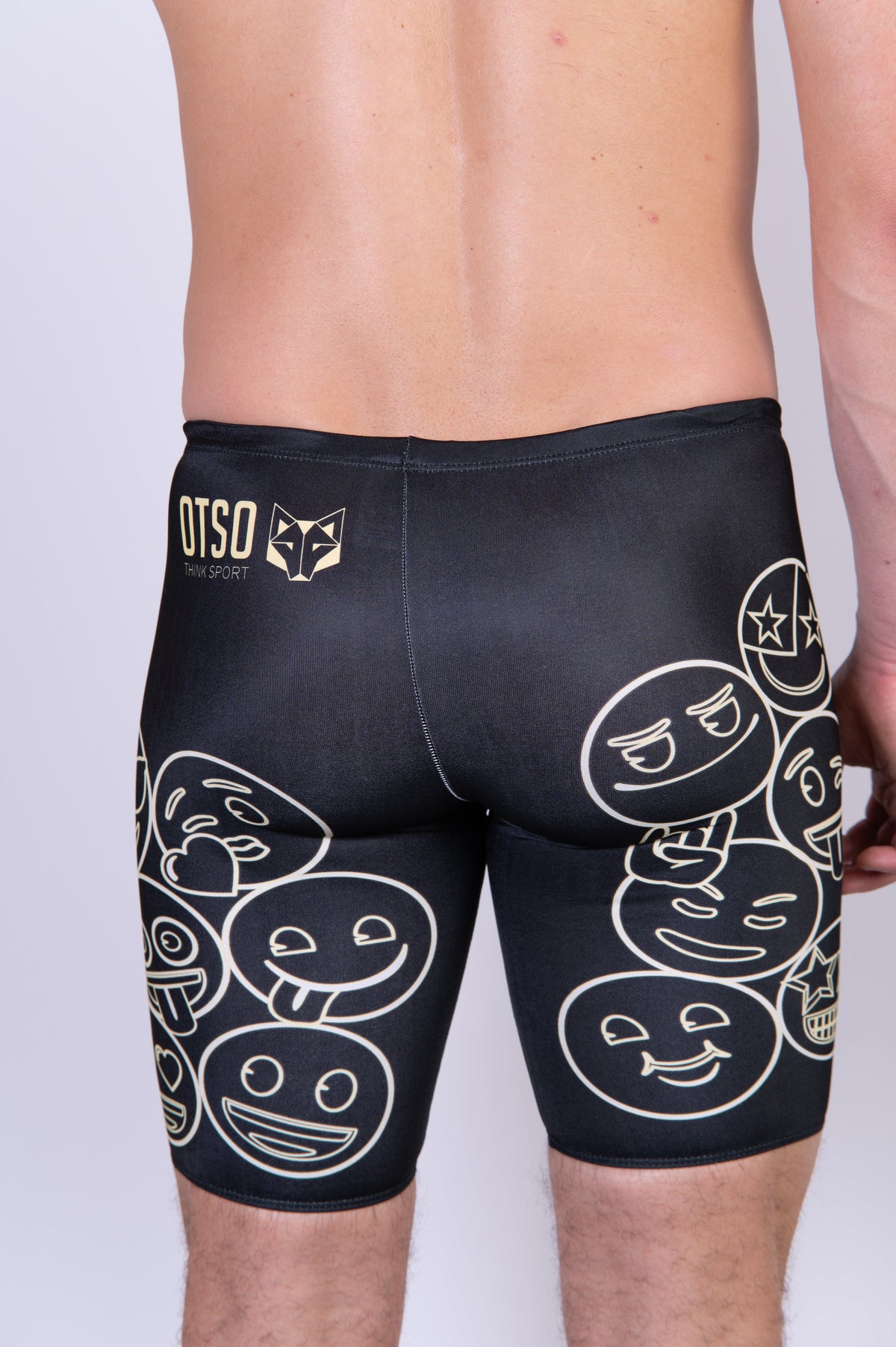 OTSO Jammer-Badehose - Emoji Neon Faces – Produktansicht 13