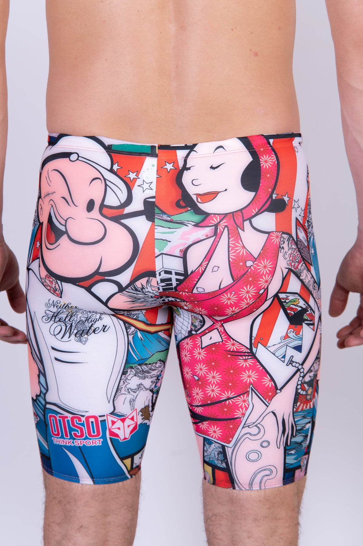 OTSO Jammer-Badehose - Popeye Art Show – Produktansicht 13