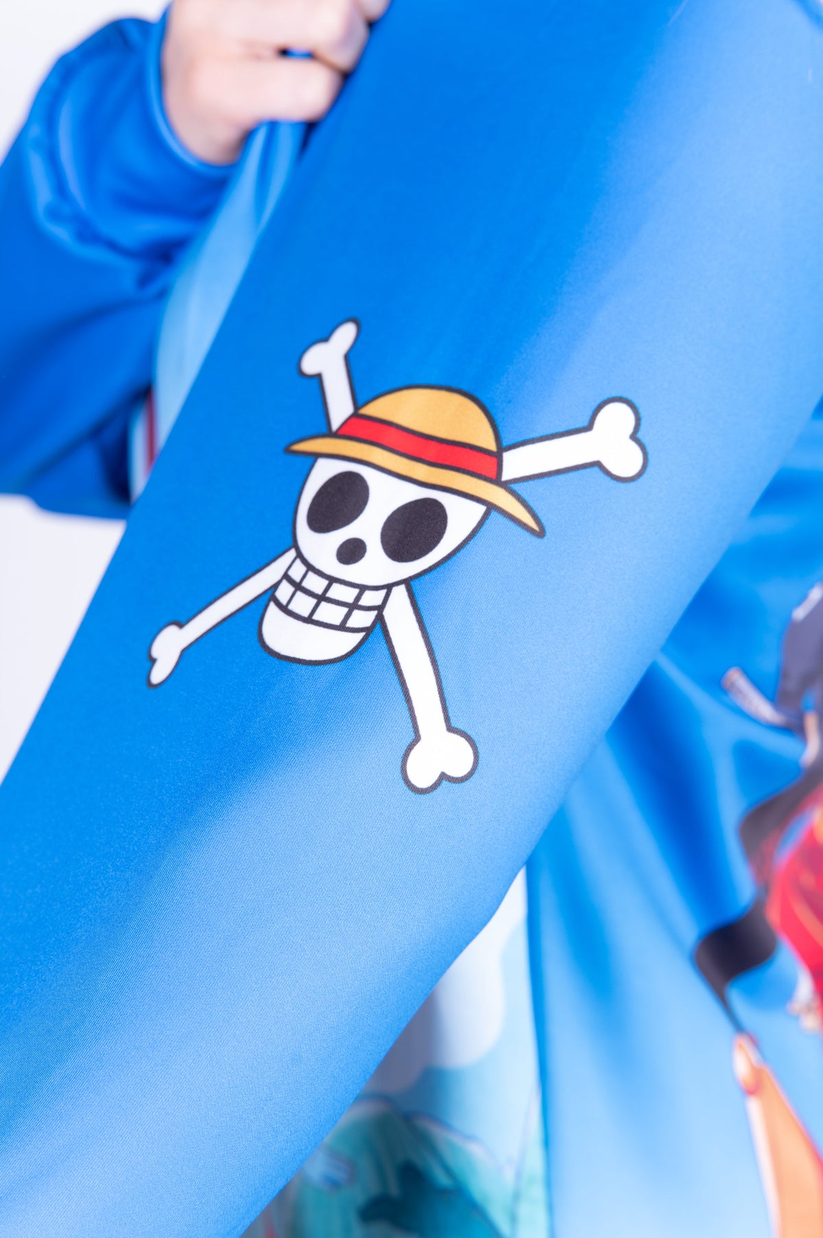 OTSO Hoodie - One piece egghead luffy straw hat crew blue – Produktansicht 23