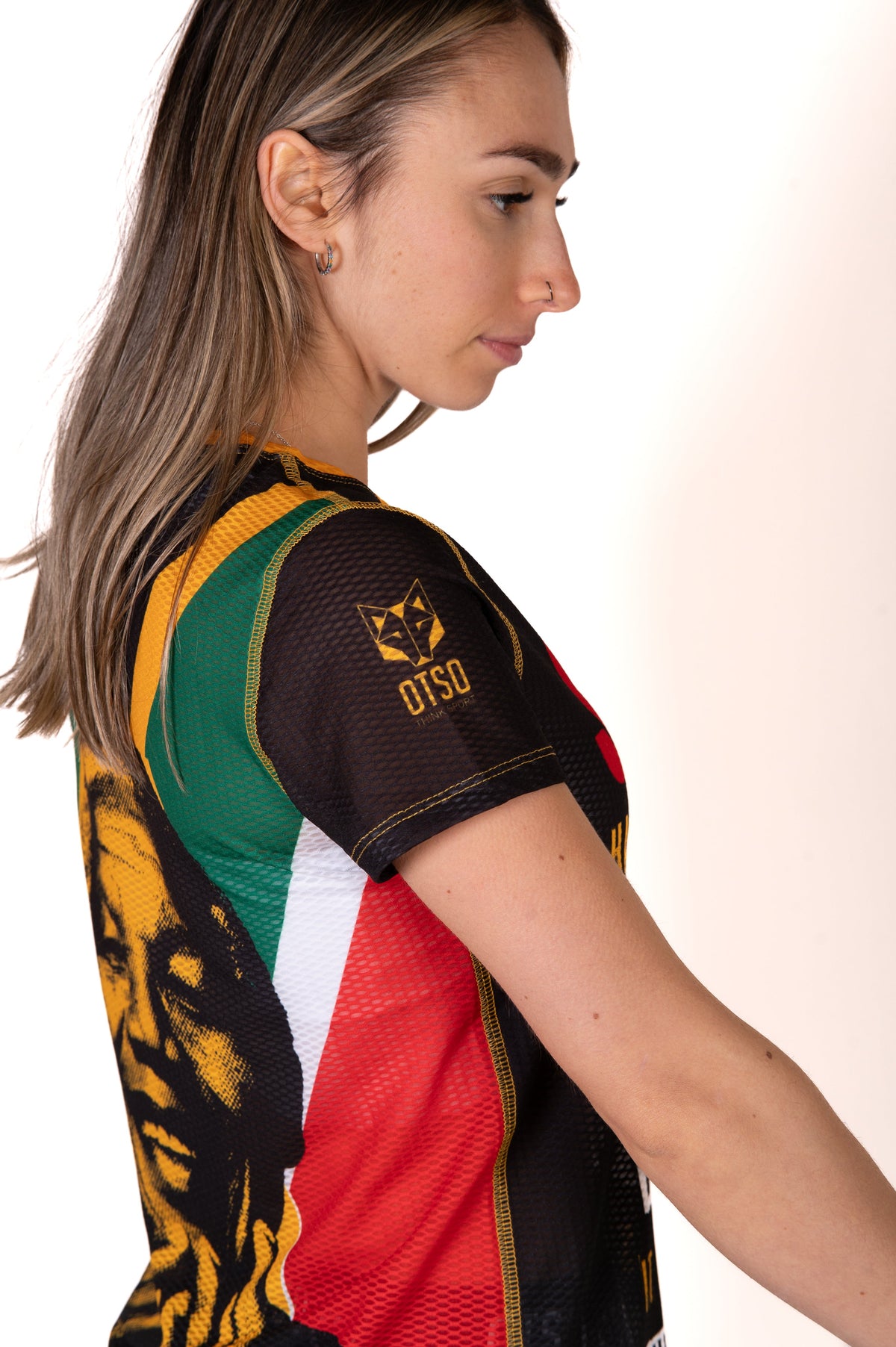 OTSO Damen Kurzarm-Funktionsshirt - Mandela – Produktansicht 10