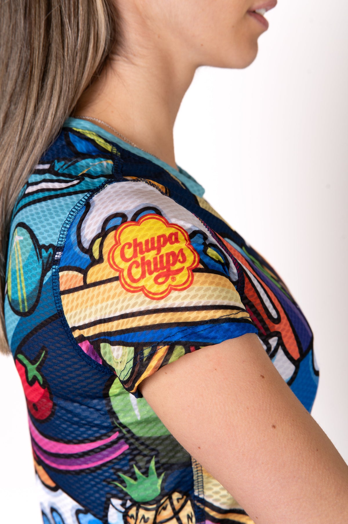 OTSO Damen Kurzarm-Funktionsshirt - Chupa Chups Space – Produktansicht 10