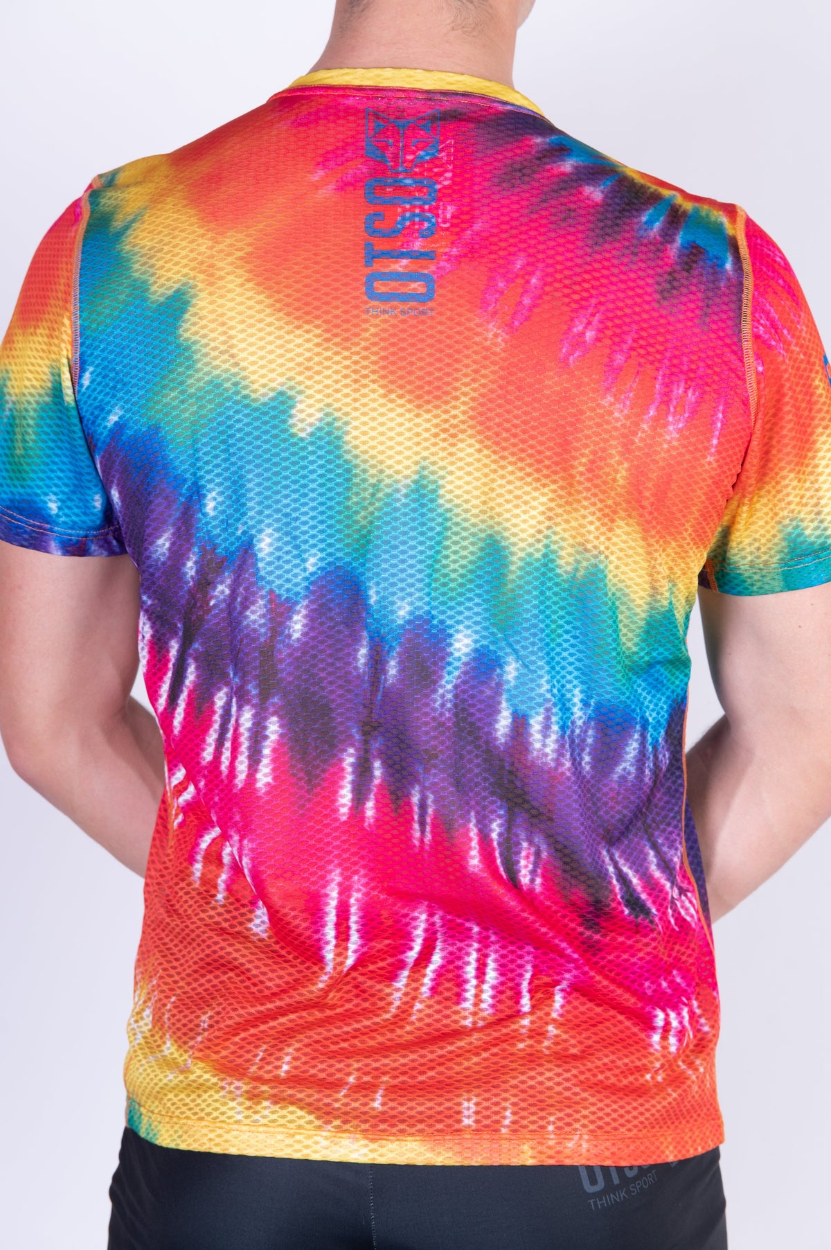 OTSO Herren Kurzarm-Funktionsshirt - Tie Dye – Produktansicht 11