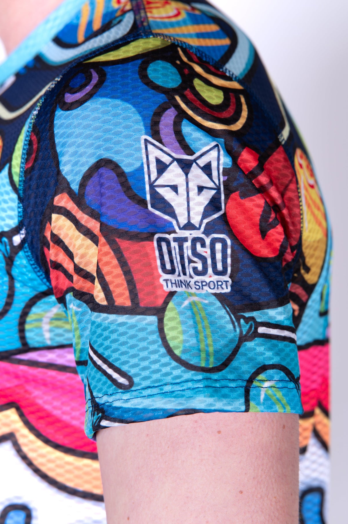 OTSO Herren Kurzarm-Funktionsshirt - Chupa Chups Space – Produktansicht 12