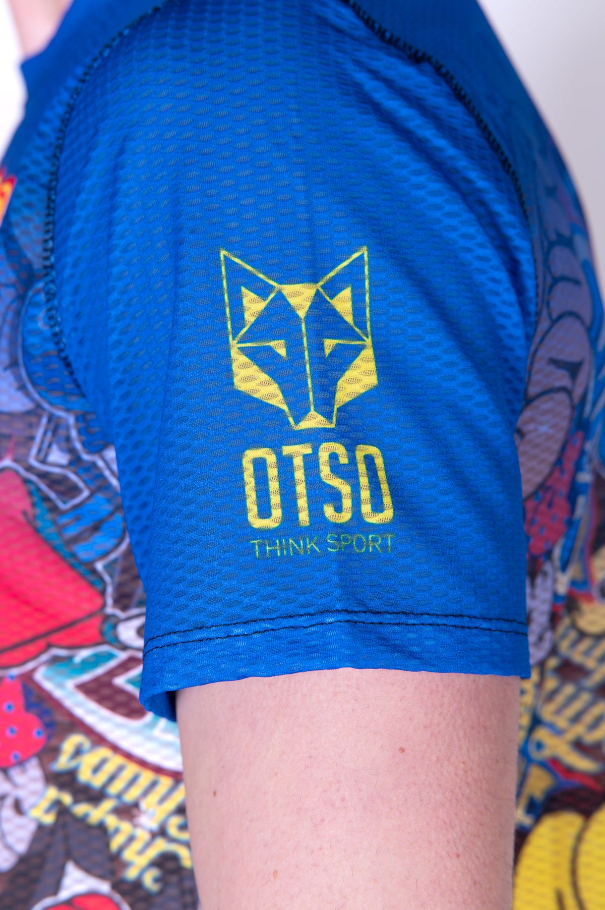 OTSO Herren Kurzarm-Funktionsshirt - Chupa Chups Graffiti – Produktansicht 11