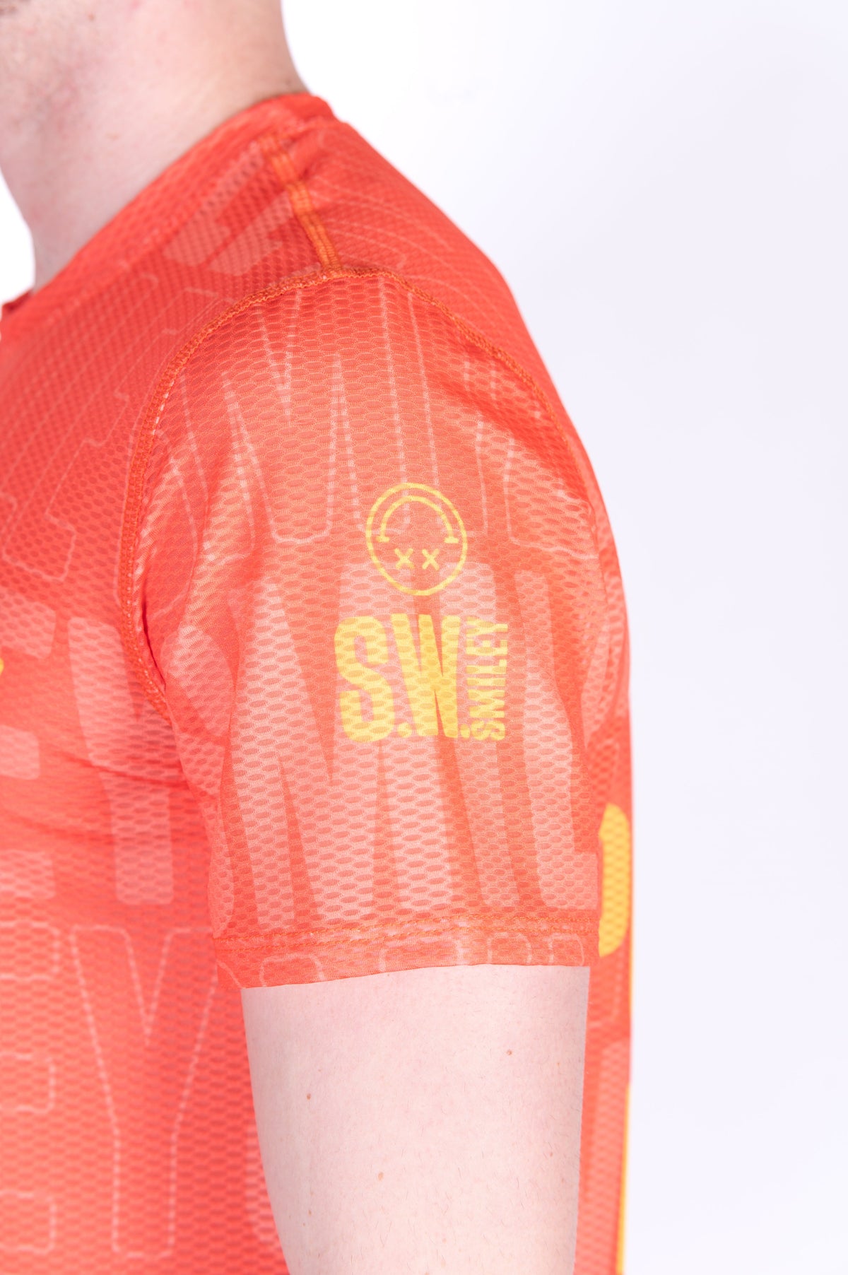 OTSO Herren Kurzarm-Funktionsshirt - S.W.Smiley Sensoral Shimmer – Produktansicht 11