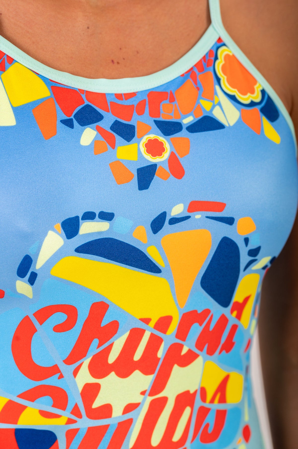 OTSO Damen Badeanzug - Chupa Chups Gaudi – Produktansicht 9