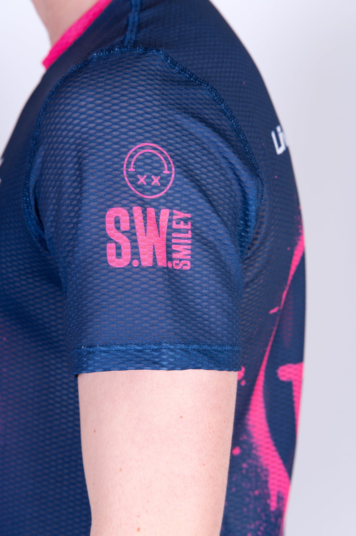 OTSO Herren Kurzarm-Funktionsshirt - S.W.Smiley Graffiti – Produktansicht 11