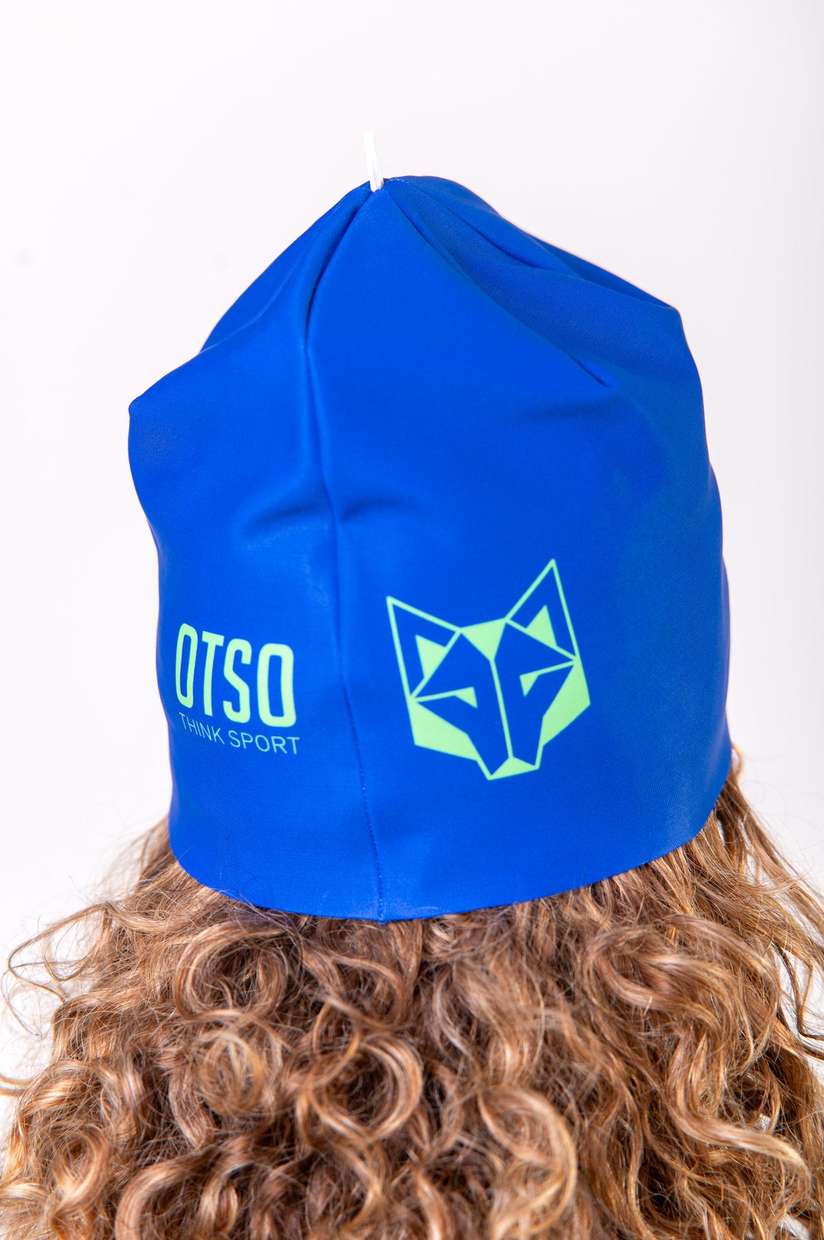 OTSO Sportmütze - Electric Blue & Fluo Green – Produktansicht 5