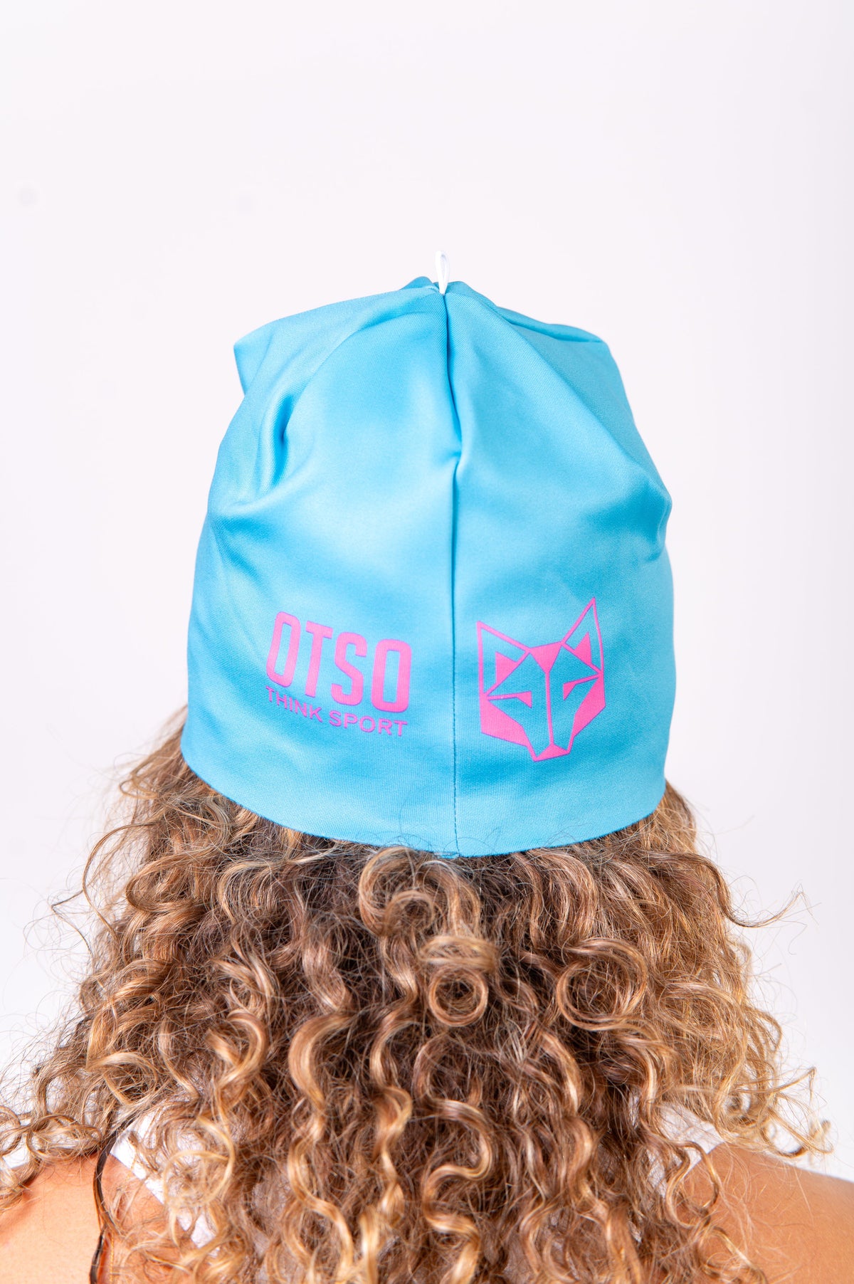 OTSO Sportmütze - Light Blue & Fluo Pink – Produktansicht 5