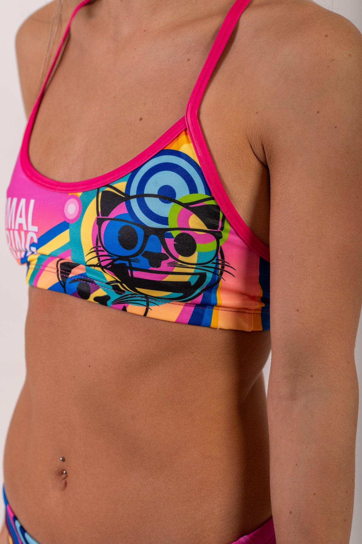 OTSO Sportbikini - Emoji Normal Is Boring – Produktansicht 7