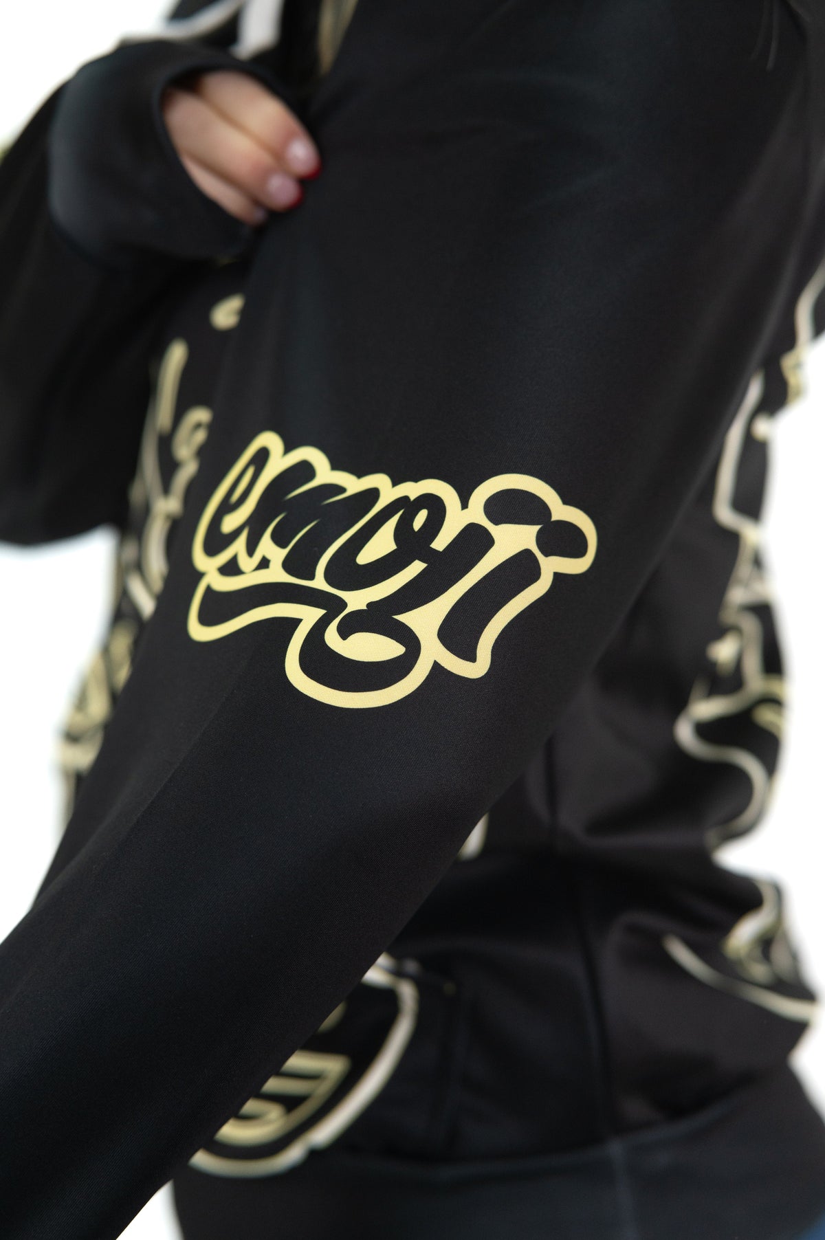 OTSO Hoodie - Emoji Neon Faces – Produktansicht 21