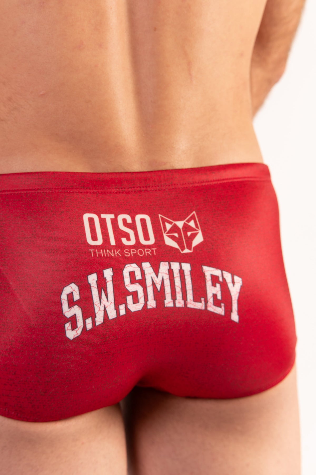 OTSO Herren Badehose Trunk - S.W.Smiley Concrete Canvas Egg – Produktansicht 10