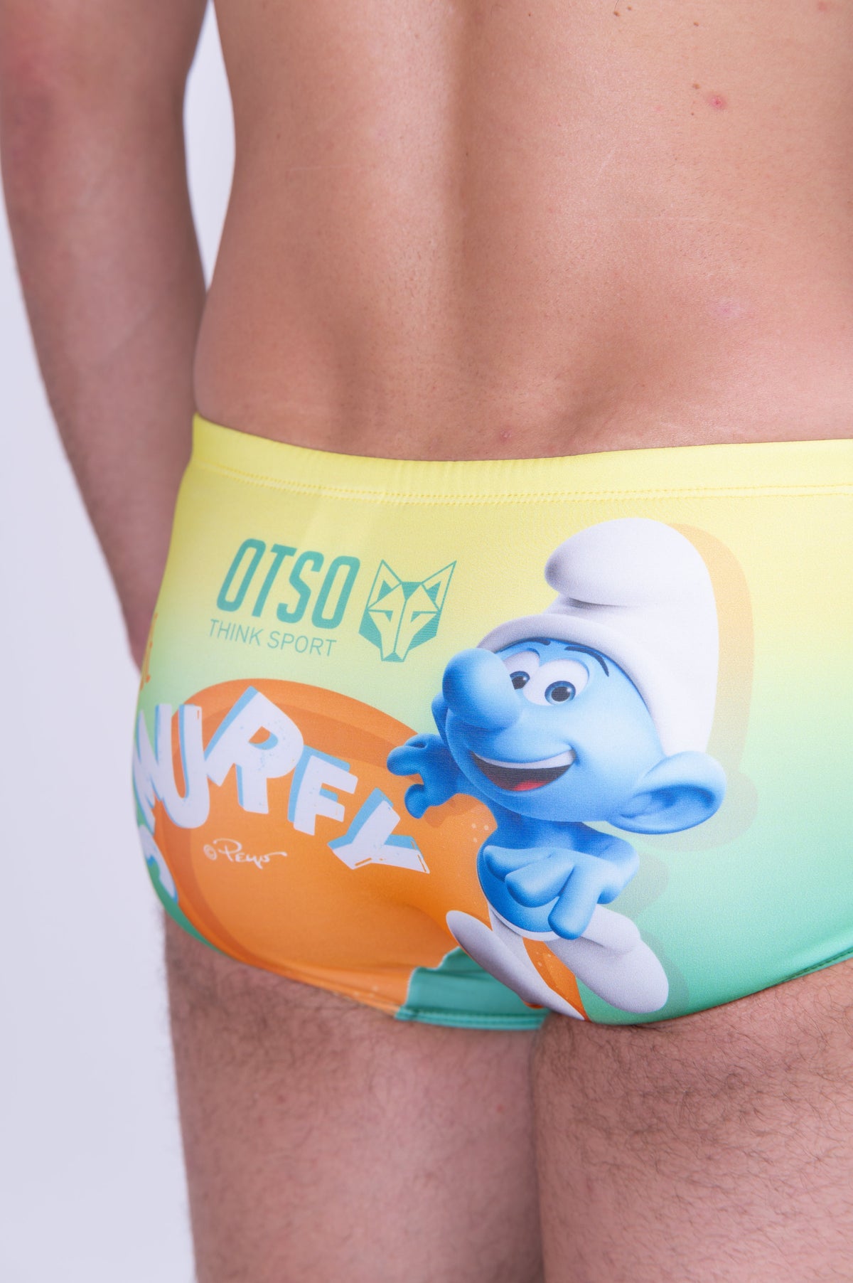 OTSO Herren Badehose Trunk - Smurf Running – Produktansicht 13