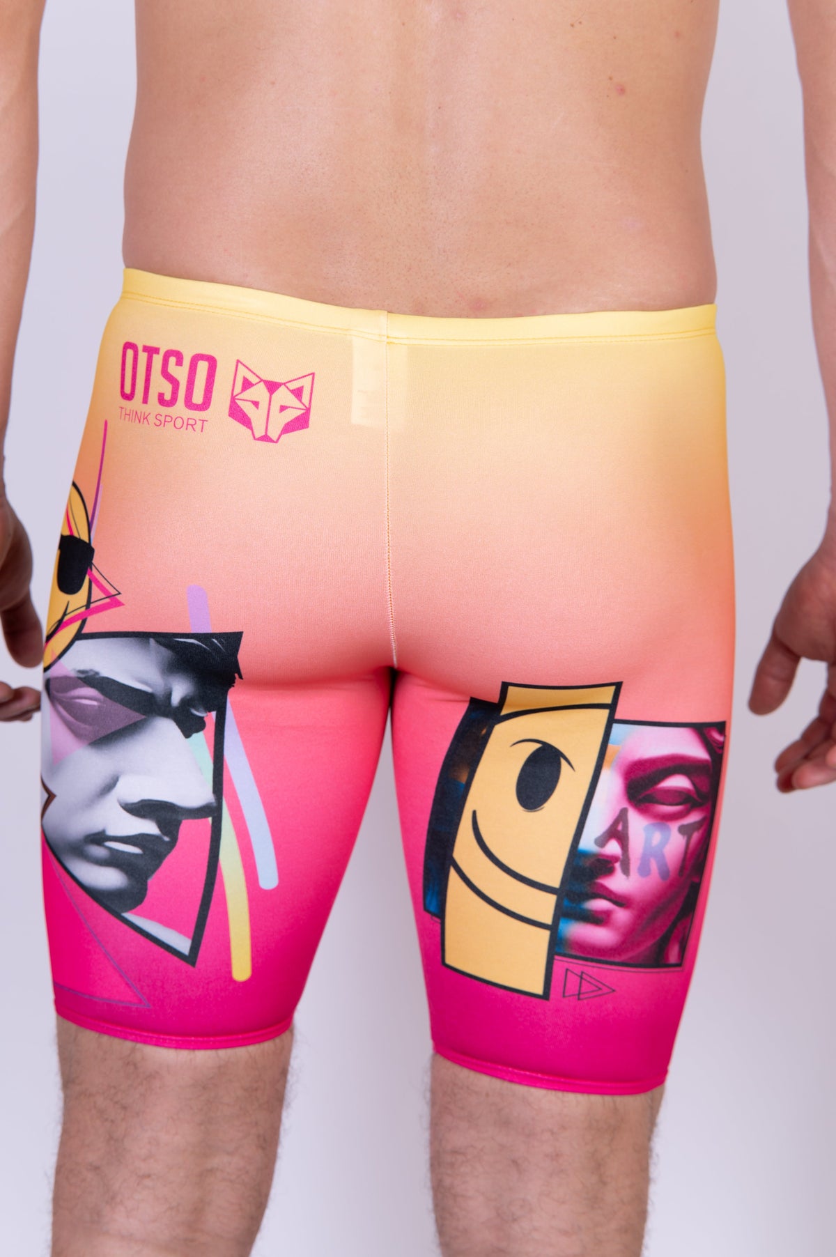 OTSO Jammer-Badehose - Emoji Glow-Up – Produktansicht 13