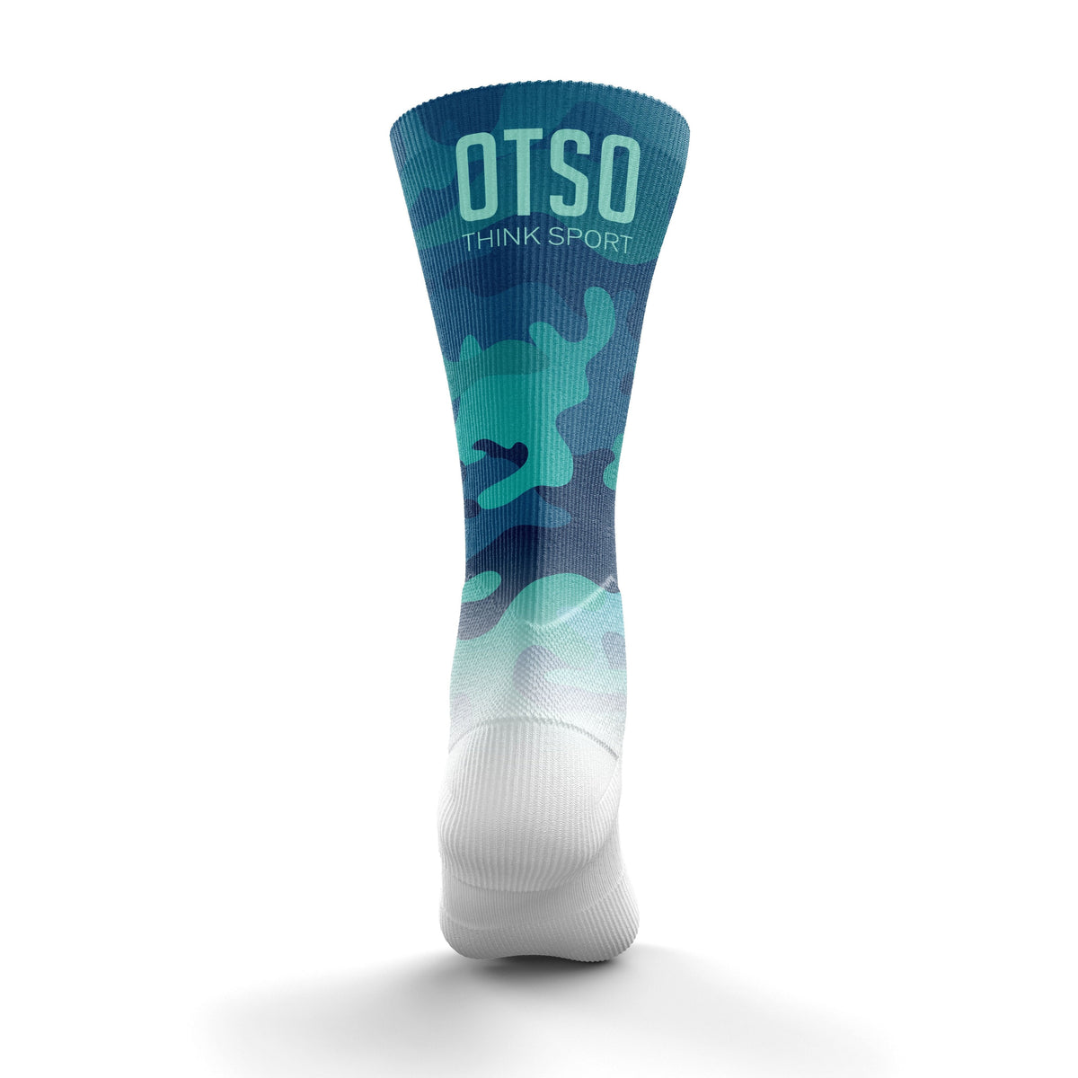 OTSO Sublimierte Sportsocken - Camo Blue – Produktansicht 2