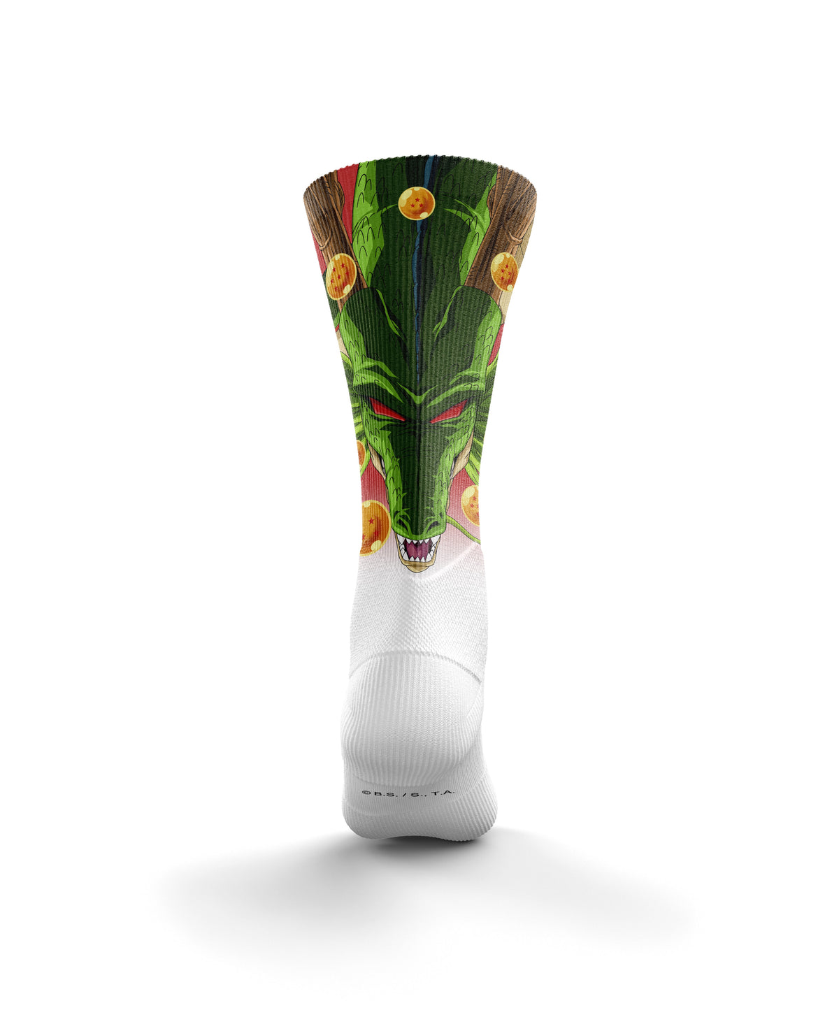OTSO Sublimierte Sportsocken - Dragon Ball Z Goku Shenron – Produktansicht 2