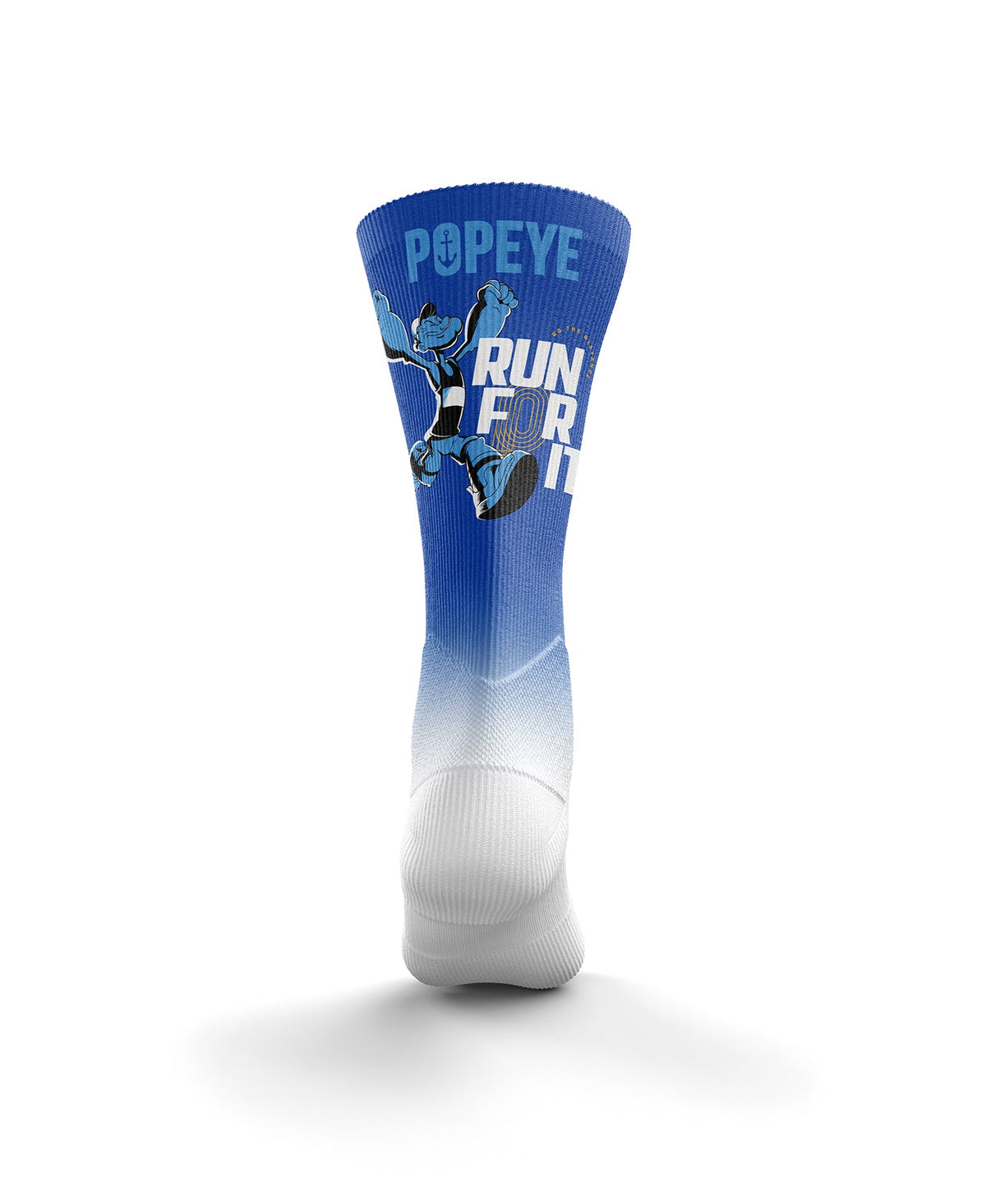OTSO Sublimierte Sportsocken - Popeye Run For It – Produktansicht 2