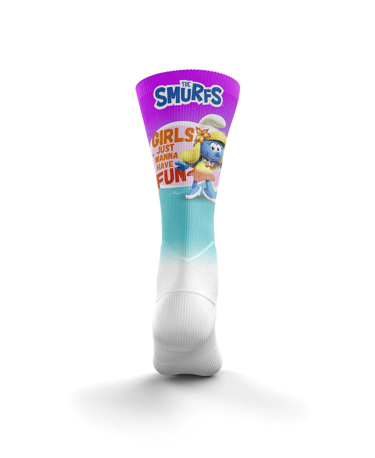 OTSO Sublimierte Sportsocken - Smurfs Have Fun – Produktansicht 2