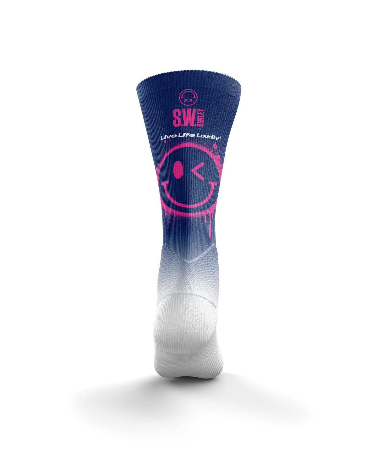 OTSO Sublimierte Sportsocken - S.W.Smiley Graffiti – Produktansicht 2