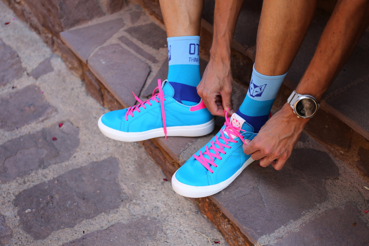OTSO OTSO x Munich Sneaker Türkisblau - Damen – Produktansicht 6