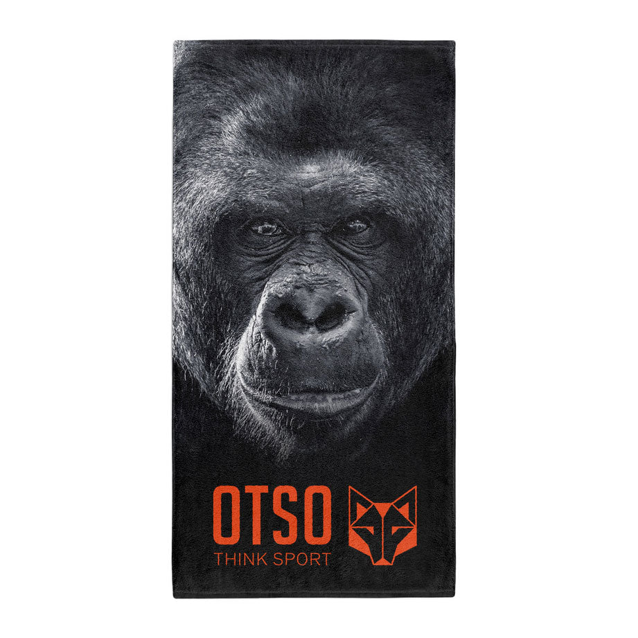 OTSO Mikrofaser-Sporthandtuch - Gorilla – Produktansicht