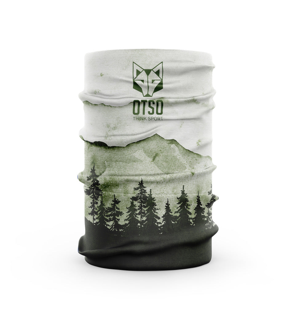 OTSO Multifunktionstuch - Green Forest – Produktansicht
