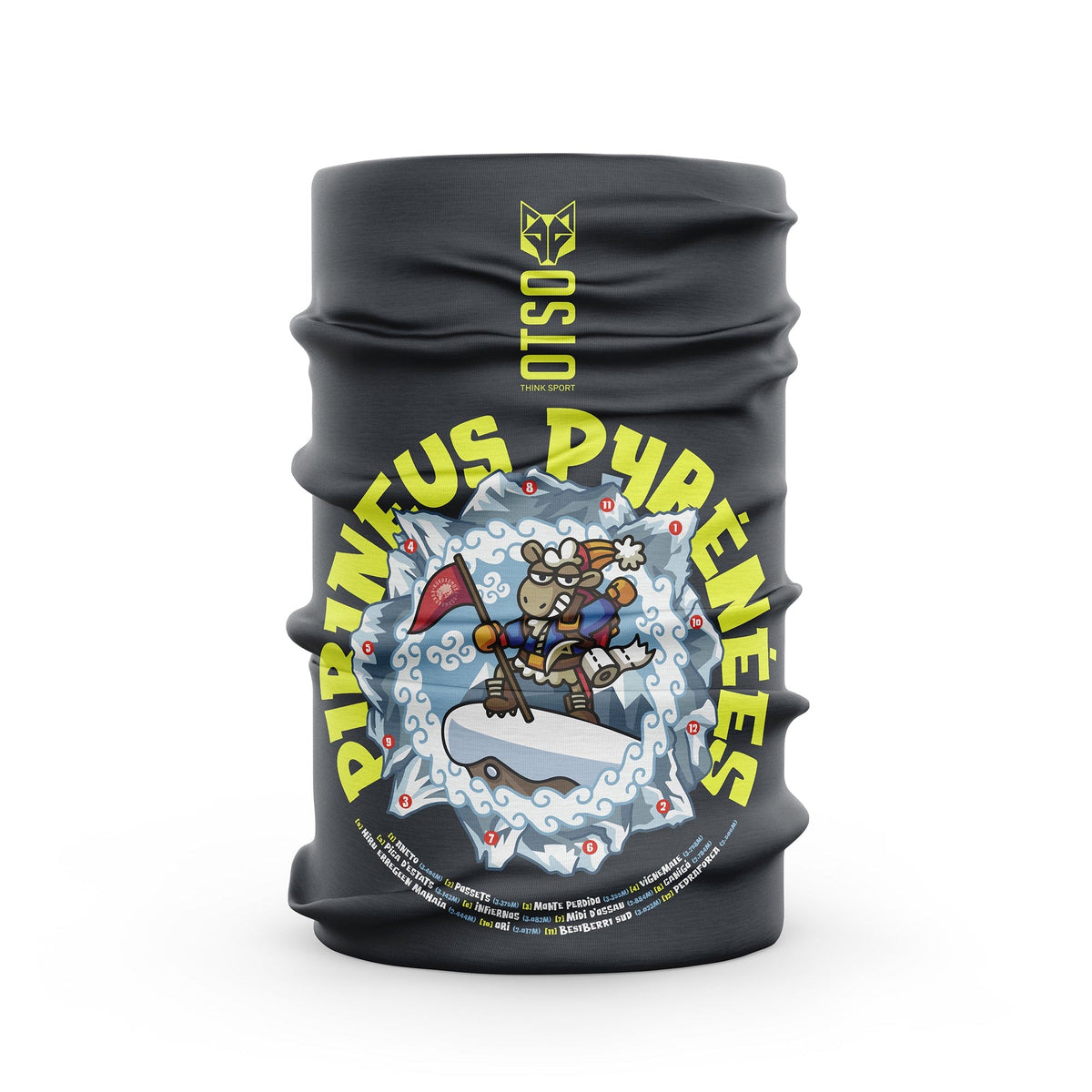 OTSO Multifunktionstuch - Kukuxumusu Pirineus – Produktansicht 2
