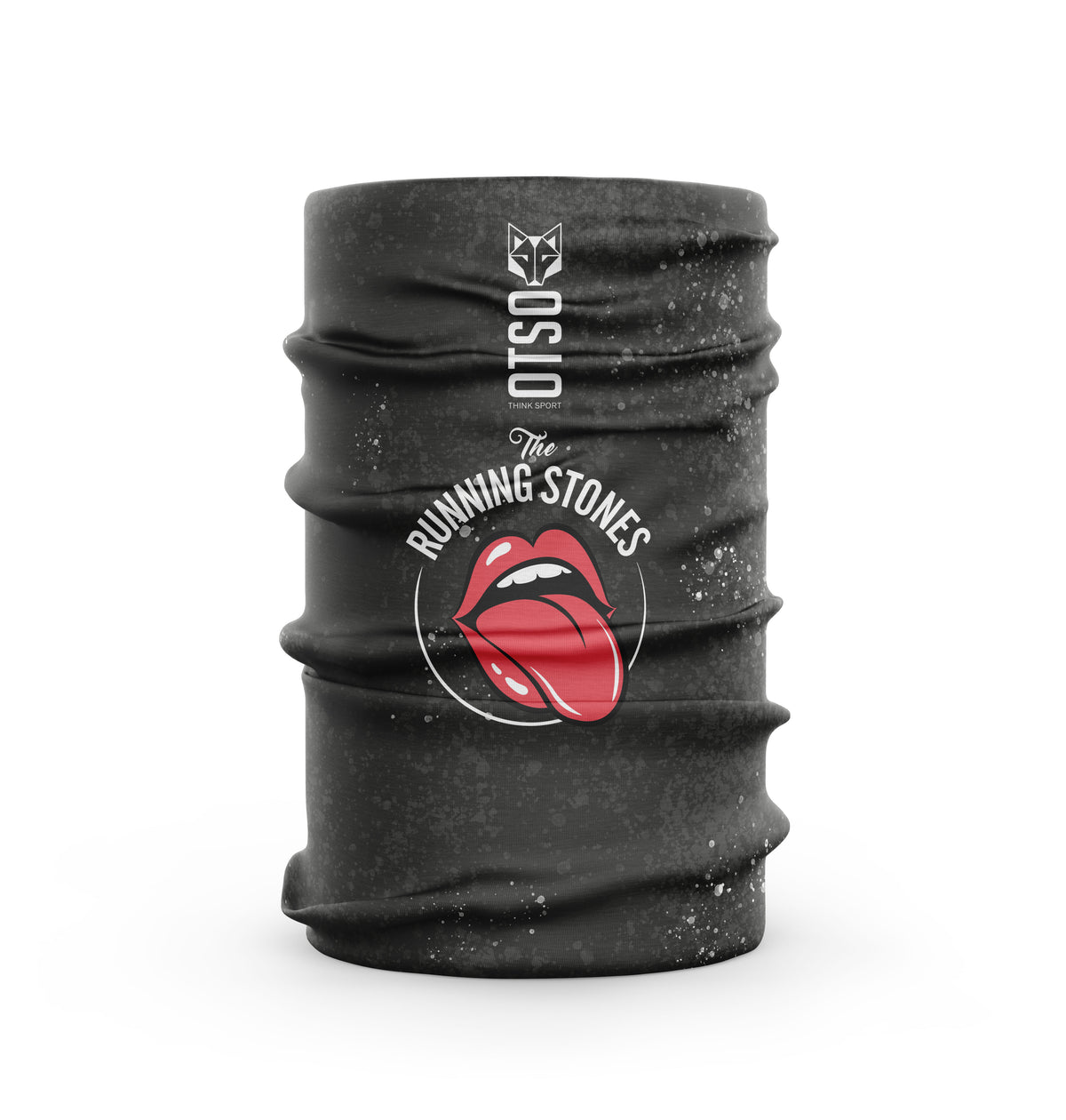 OTSO Multifunktionstuch - Running Stone Black – Produktansicht 2