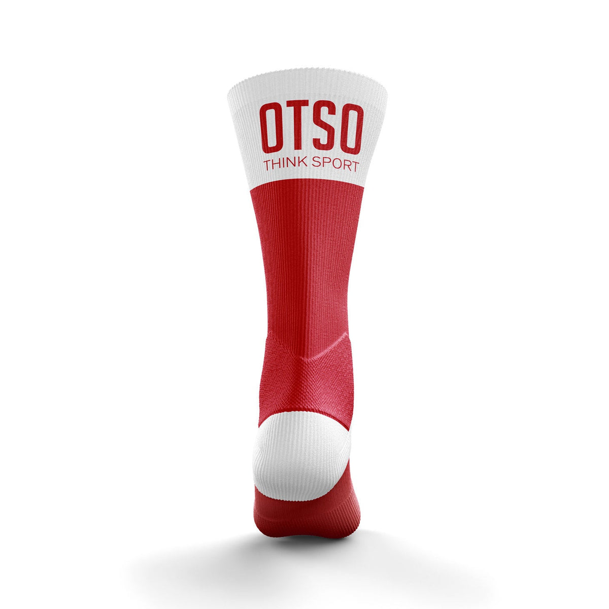 OTSO Multisport-Socken High Cut - Red & White – Produktansicht 2